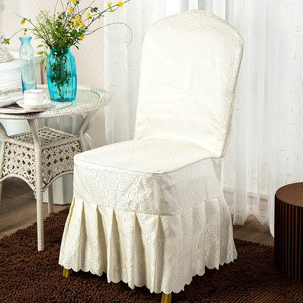 定做批发酒店椅套连体饭店椅子套餐厅宴会餐椅套婚庆婚宴凳子套罩