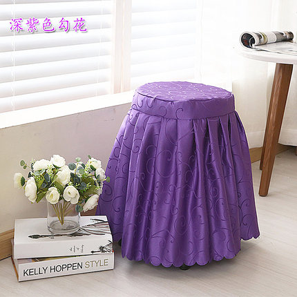 家用圆凳套椅子套方凳子套罩塑料椅子套客厅饭店凳子套凳罩