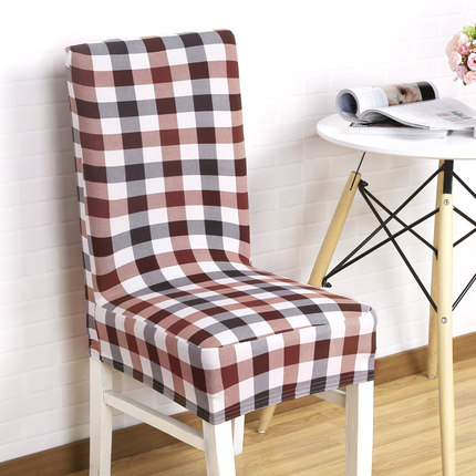 家用弹力椅套连体酒店餐椅套凳子套罩餐桌椅子套罩座椅套欧式布艺