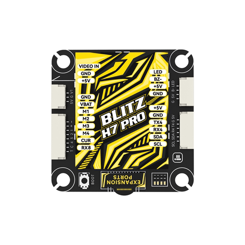 翼飞H7PRO飞控80A电调适配X8机型