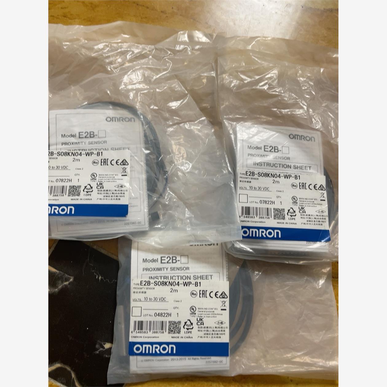 议价直拍不发:全新原装正品E2B-S08KN04-WP-B议价产品,购买前请