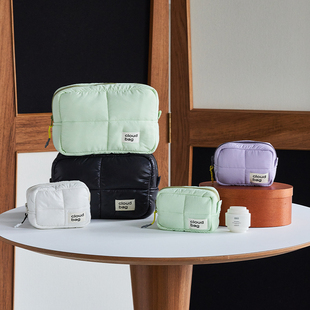 手拿收纳包化妆品收纳袋 ins风原创设计个性 莫语 立体创意化妆包