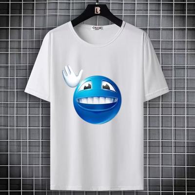 恶搞蓝脸短袖t恤男女搞笑表情包