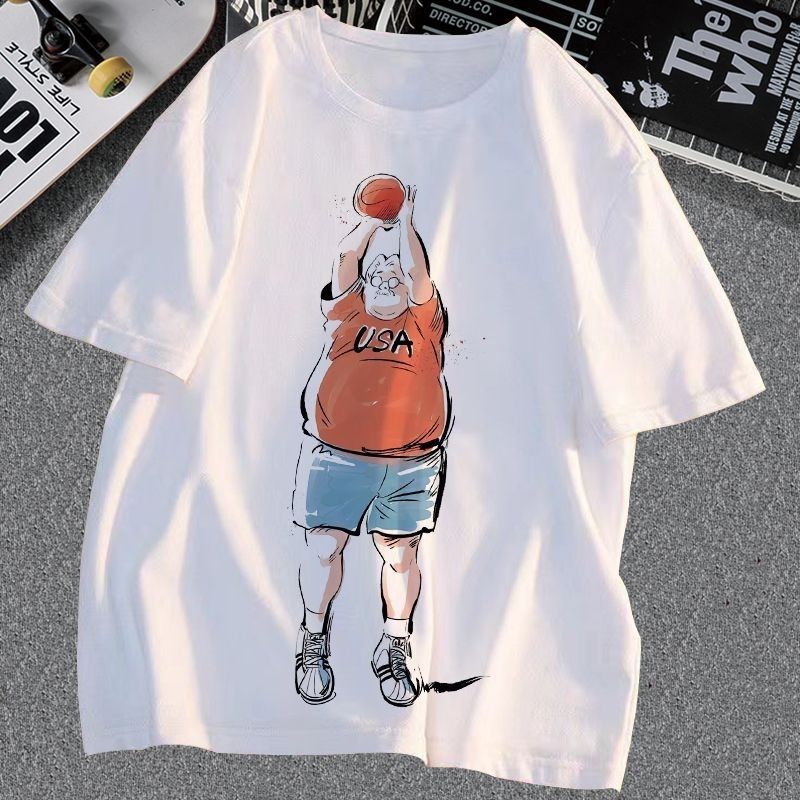 灌篮高手联名印花短袖T恤