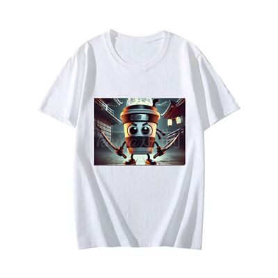 tungtungsahur通通哥木棍人T恤