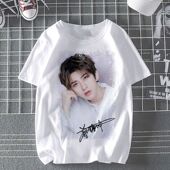 短袖 T恤衫 韩版 蔡徐坤同款 学生ikun应援上衣宽松男女学生半袖 t恤潮