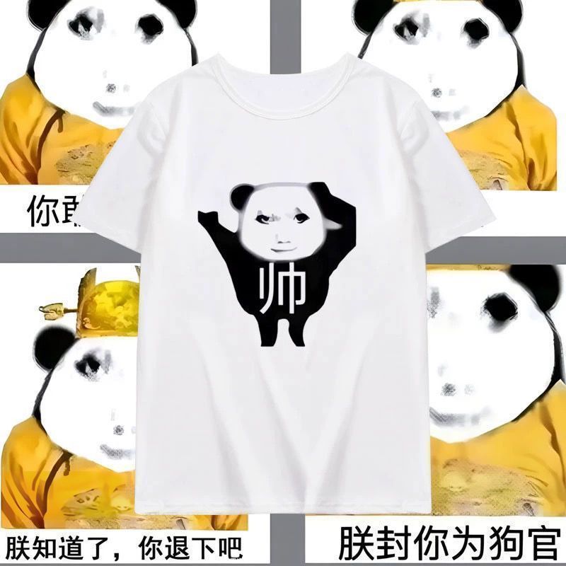 恶搞龙图龙玉涛沙雕表情包T恤