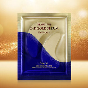 Golden radiant eye mask gentle care for the skin around