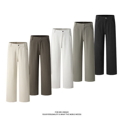 NOT UGLY店铺叁佰TTBRO新品田尼克工作室复古高街纯色百搭休闲裤