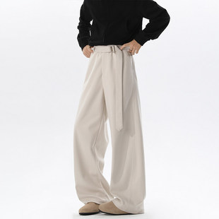 NICE LOOSE潮流新品青少年个性休闲裤子百搭重磅420g星空呢微弯裤