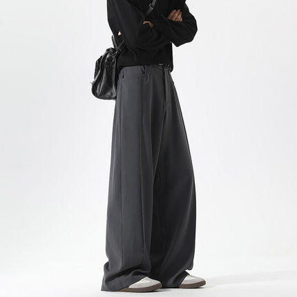 田尼克工作室ttbro叁佰店铺NOT UGLY百搭oaoo休闲裤A字阔腿西裤子