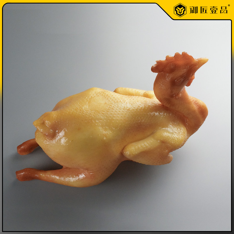 仿真食品模型盐水白斩鸡摆件