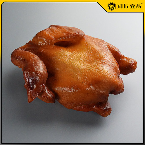 仿真卤鸡模型烤鸡烧鸡烧腊