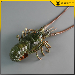 仿真龙虾模型摆件海洋馆海鲜餐厅装饰品大龙虾假海鲜水产青龙虾