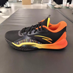 安踏风洞5篮球鞋男鞋2025新款实战侧支撑耐磨透气减震低帮运动鞋