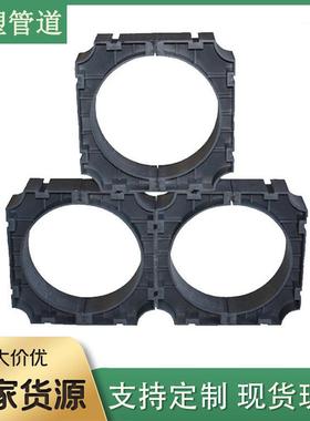 MPP电力管枕电缆管排管埋管支架管托通信电力管塑料160配件200