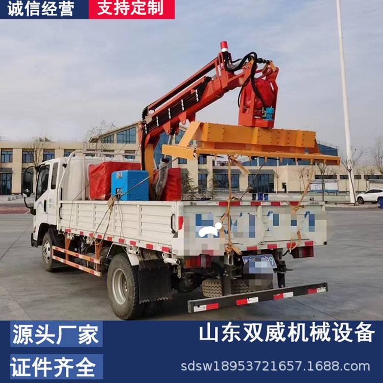 道路车载绿篱机 园林绿化带隔离带绿篱修剪车双威厂家供应
