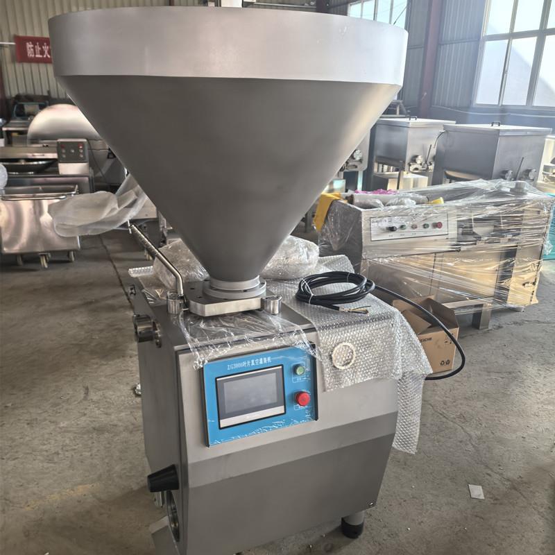 真空扭结定量灌肠机腊肠灌肠机3000型扭结灌装机上门安装灌肠成套