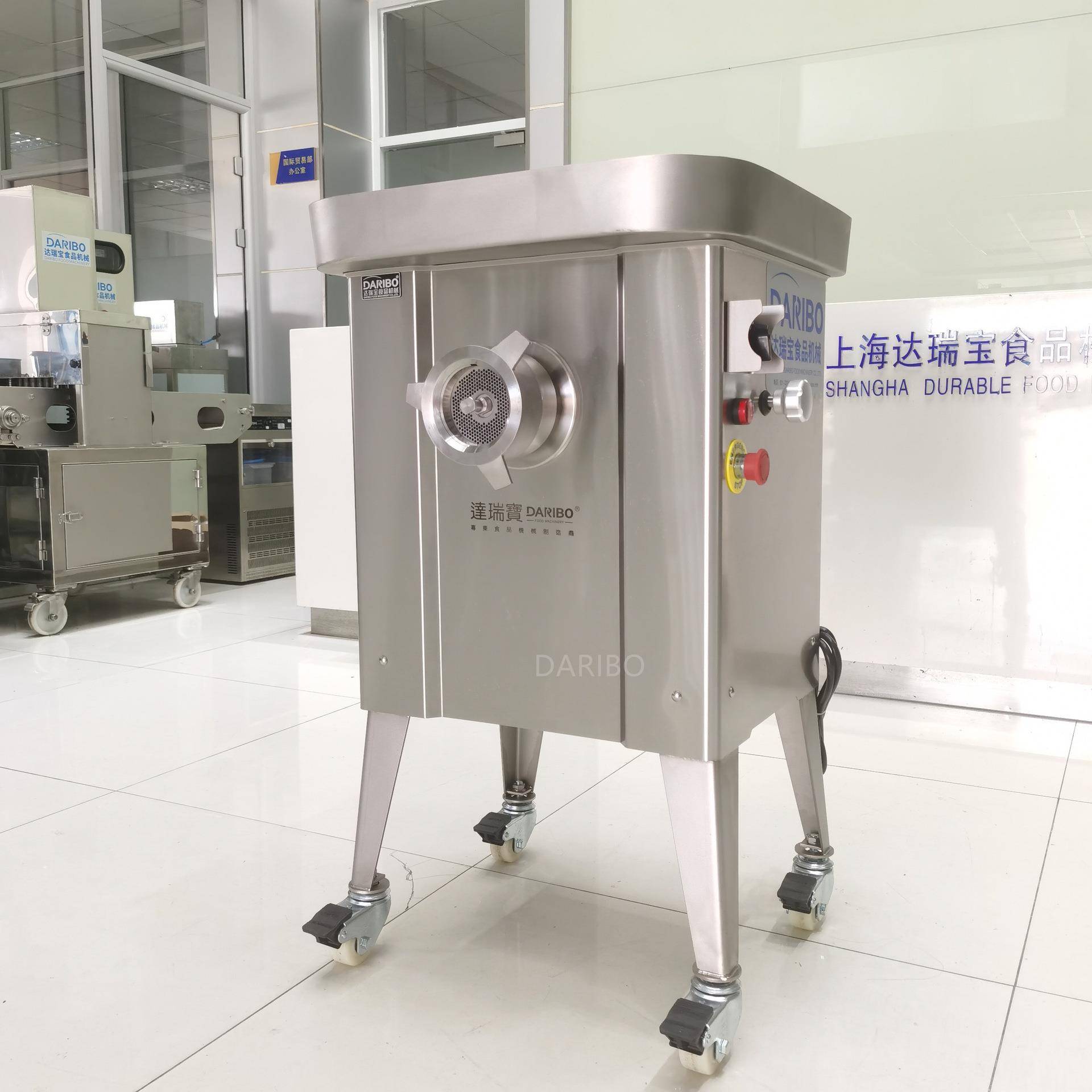 商用全自动立式食品加工绞肉机 32型不锈钢材质鲜肉冻肉类绞肉机