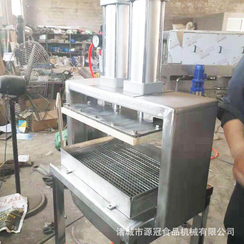 气动豆腐切块机不锈钢鱼豆腐霞糕千页豆腐切块机自动豆干切块设备