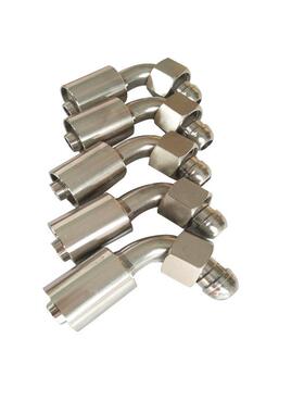 供应扣压胶管接头 焊接弯头 快装接头 质优价廉