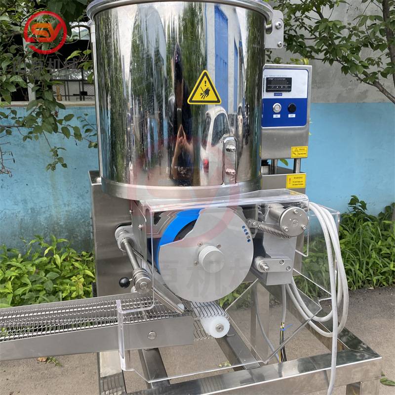 巴沙鱼肉成型机 不锈钢商用肉类成型设备 温州鱼饼成型机现货