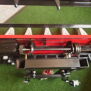 艾草畜牧草割晒机视频 新疆黑麦草夏枯草割倒机 前置艾草紫割晒机