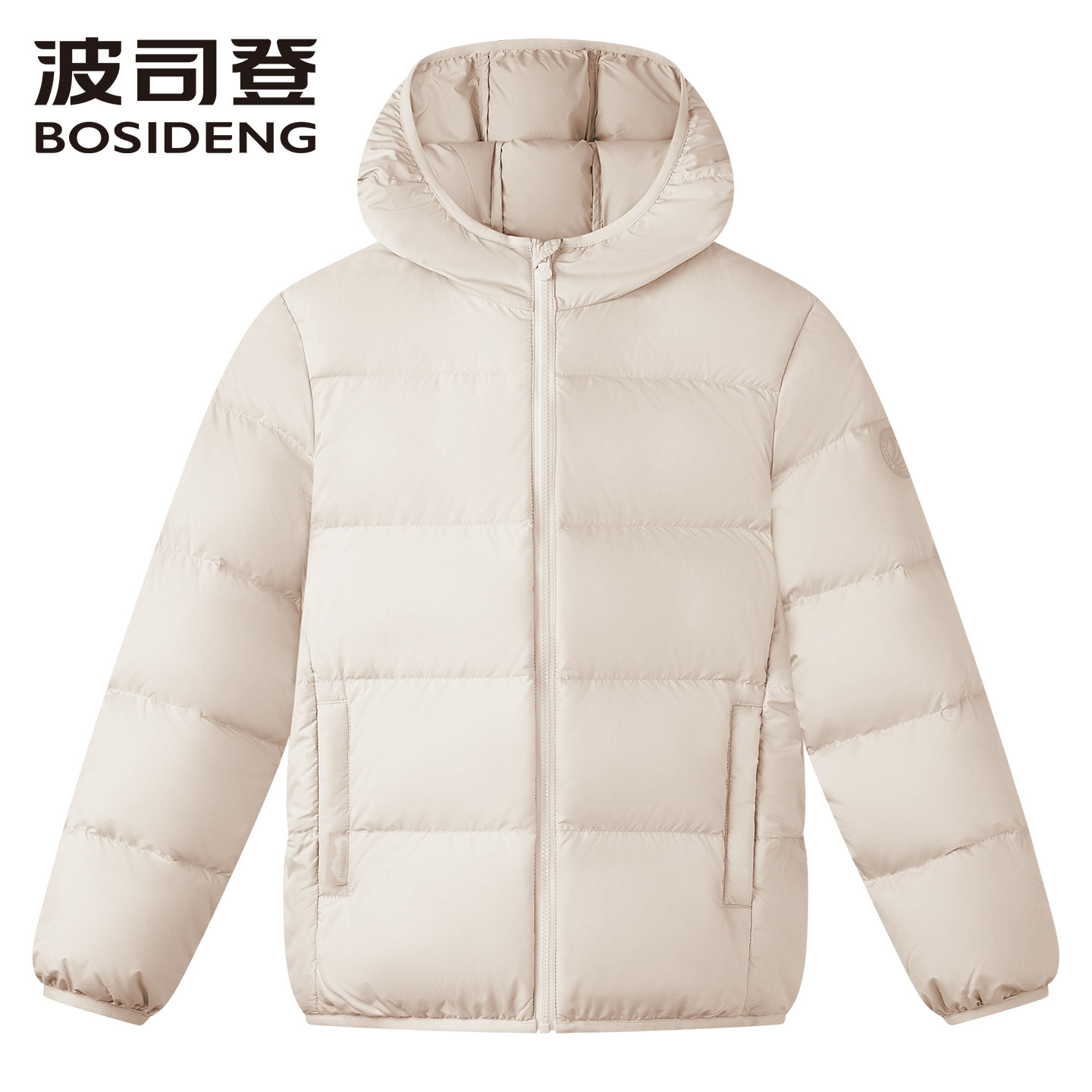 绒服男女同款短款连帽保暖儿童