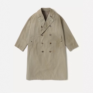 APRESSE Vintage trench coat 26SS 复古做旧中长款战壕大衣风衣
