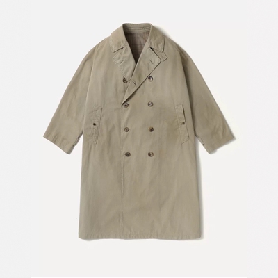 APRESSE复古做旧战壕大衣风衣