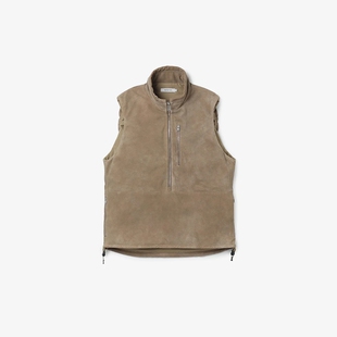 HIKER 26SS PULLOVER VEST 山羊皮防风保暖马甲 PUFF nonnative