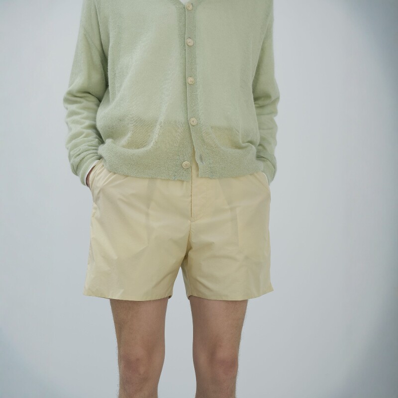 AURALEE LIGHT SHEERNYLON SHORTS 25SS 超轻尼龙染色透明感短裤