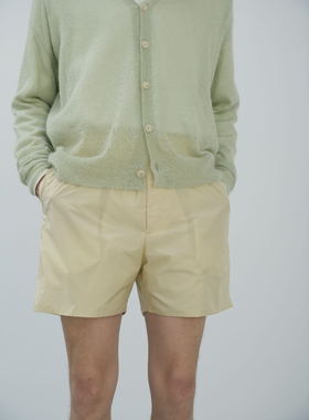 AURALEE LIGHT SHEERNYLON SHORTS 25SS 超轻尼龙染色透明感短裤