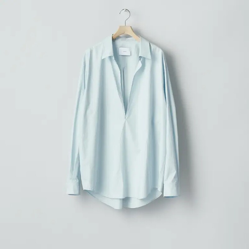 ssstein Oversized Skipper Shirt 25AW 苏文棉船长领宽松衬衫