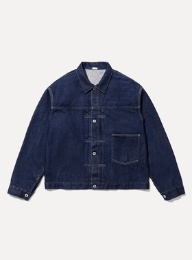 A.PRESSE No.213 Denim Jacket 26SS 复古做旧宽松水洗牛仔夹克