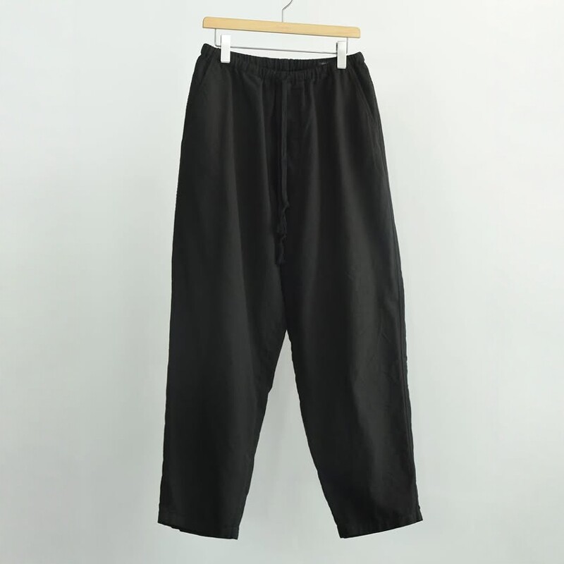 COMOLI Cotton Duck Tapered Pants 26SS 棉质帆布猎鸭抽绳休闲裤