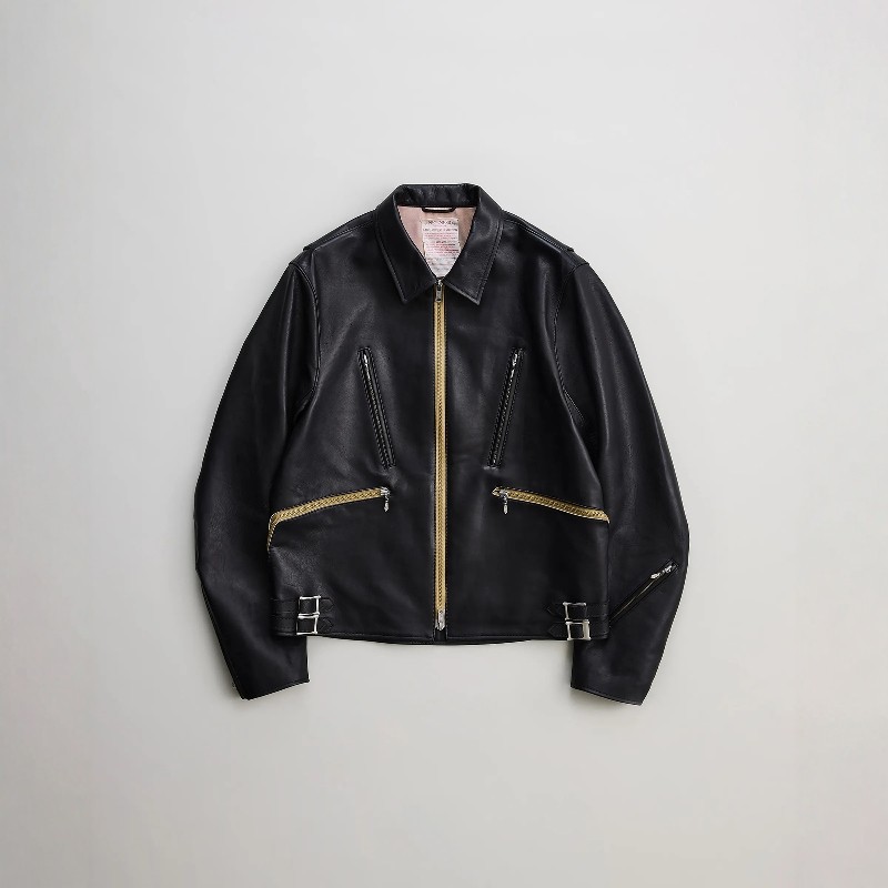 NICENESS Horse/Sheep Riders Jacket 26SS 复古马皮羊皮机车夹克