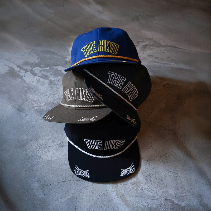 THEH.W.DOG&CO.刺绣六片机车帽