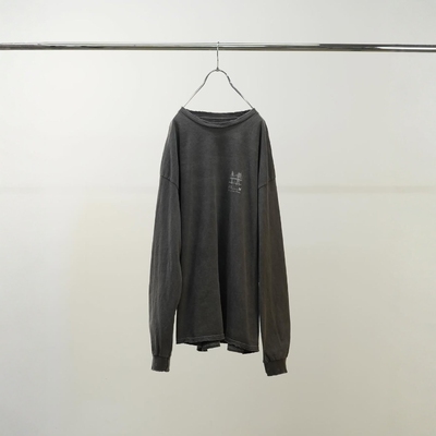 ANCELLM水洗做旧染色印花长袖