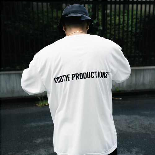 COOTIE宽松吸汗速干印花长袖T恤