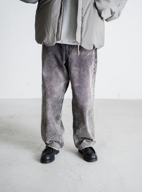 ANACHRONORM SULFUR DYED 5P WIDE PANTS 24AW硫化染色灯芯绒长裤