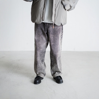 ANACHRONORM硫化染色灯芯绒长裤