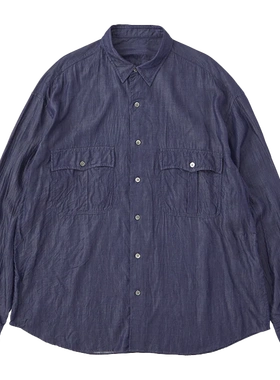PORTER CLASSIC ROLL UP SOFT CUPRO SHIRT 25SS 铜氨丝手做衬衫