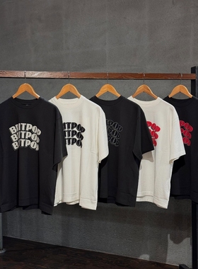 blurhmsROOTSTOCK  BRITPOP Print Tee WIDE 25SS宽松印花短袖T恤