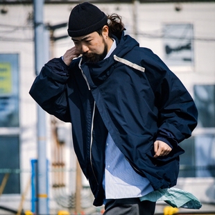 nanamica Hooded Deck Jacket 25SS 军事风户外防水宽松连帽夹克
