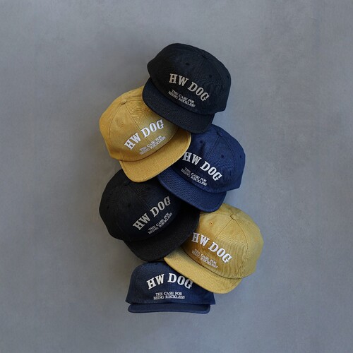THEH.W.DOG&CO.狗牌刺绣棒球帽