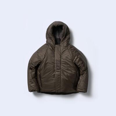 GOLDWIN0螺旋剪裁机能连帽棉服