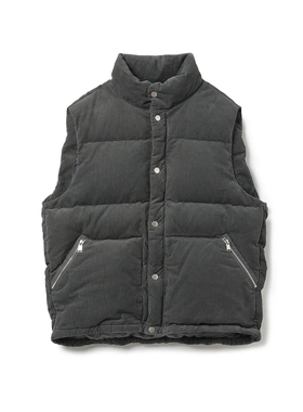 nonnative EXPLORER DOWN VEST 25AW 大阪开业限定灯芯绒羽绒马甲