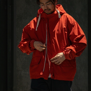 nanamica Hooded Deck Jacket 25AW 65/35混纺户外防水连帽夹克