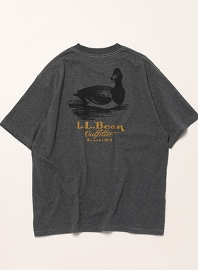 L.L.bean Morrill S/S Animal Tee 25AW 复古动物印花速干短袖T恤